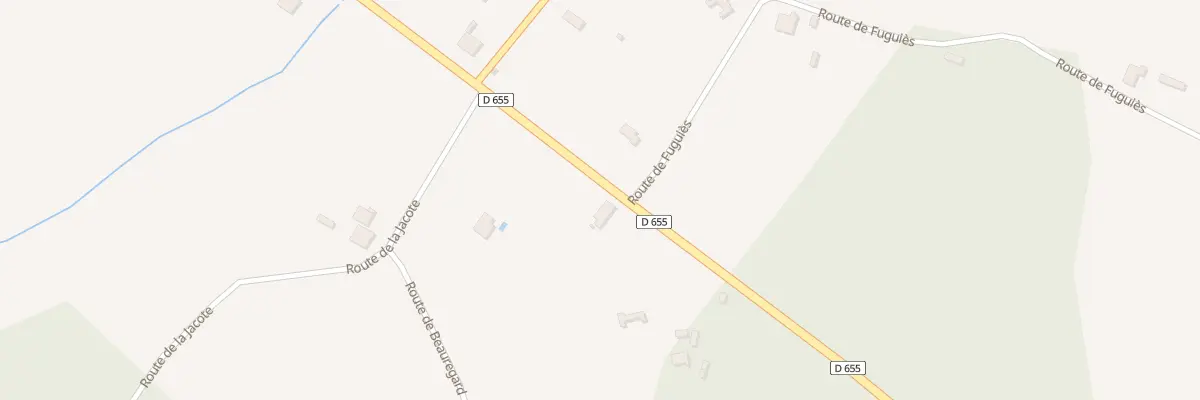 Plan du 2 Le Pin à Cours-les-Bains