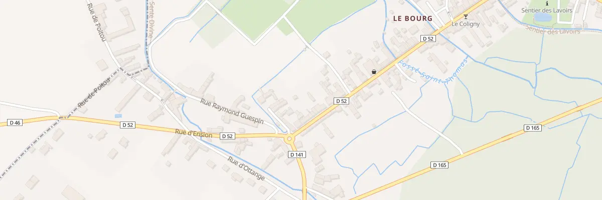 Plan du 28 Rue de la Barre à Moncontour