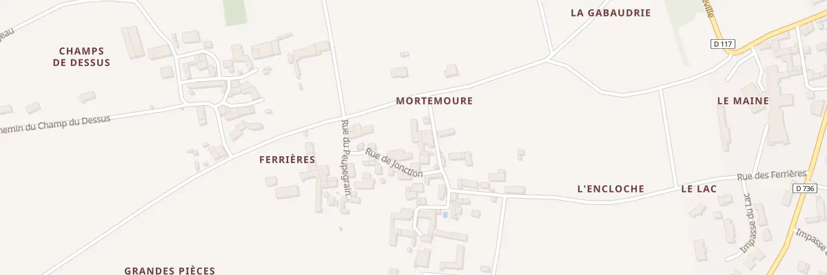 Plan du 40 Rue du Terminus à Rouillac