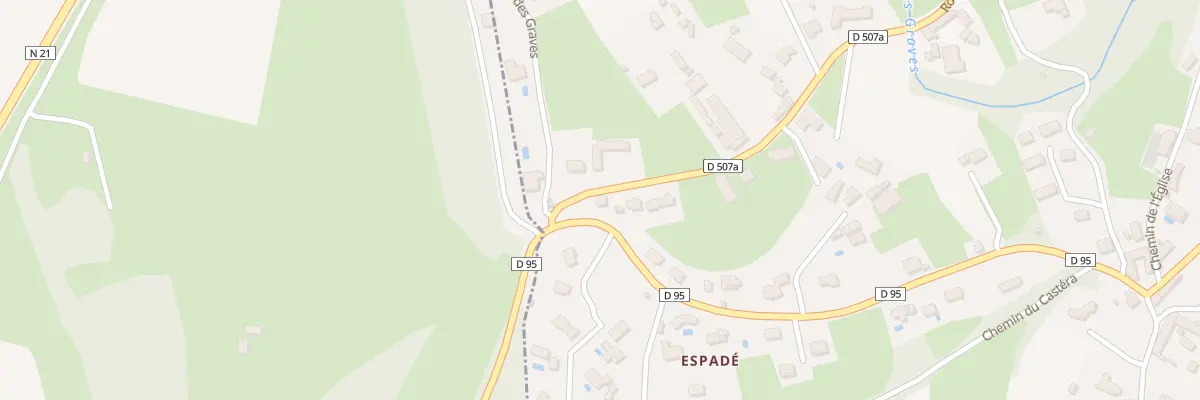 Plan du 2 Rte d’Averan à Julos