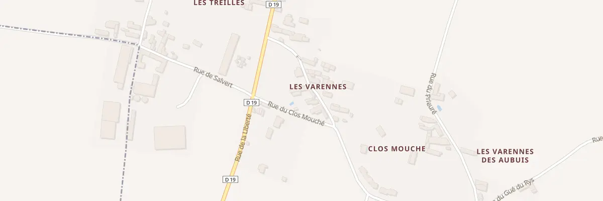 Plan du 8 Rue des Varennes à Morton