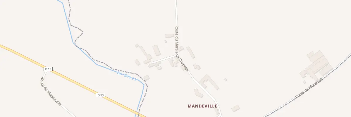 Plan de Mandeville à Ommoy