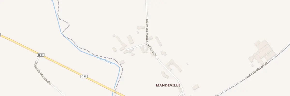Plan du 1 Imp de la Dives à Ommoy