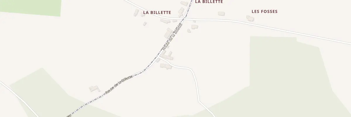 Plan du 4361 Rte de la Billette à Noyant-Villages