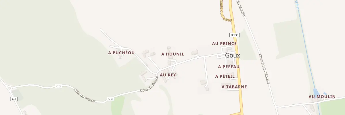 Plan du 5014 A Boutet à Goux