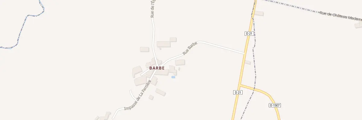Plan du 8 Barbe à Landerrouet-sur-Ségur