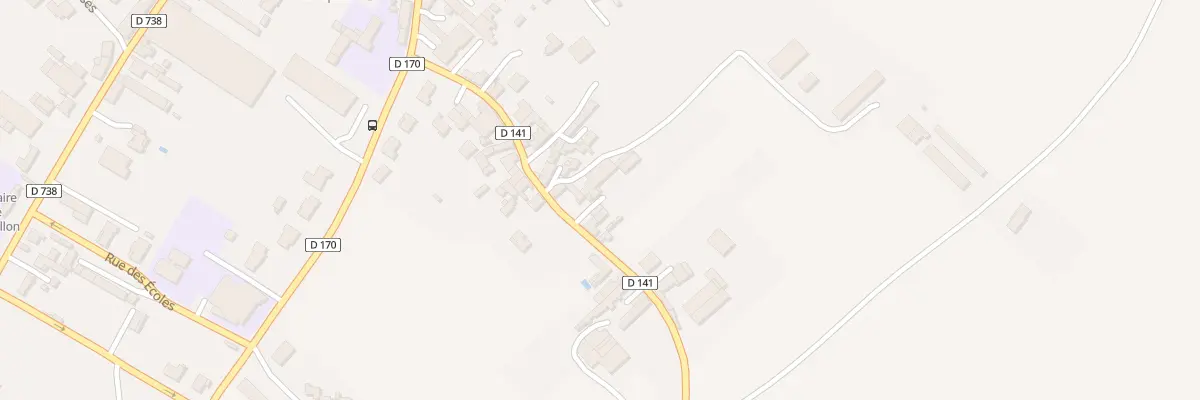 Plan du 33 Rue de la Roche à Thénezay