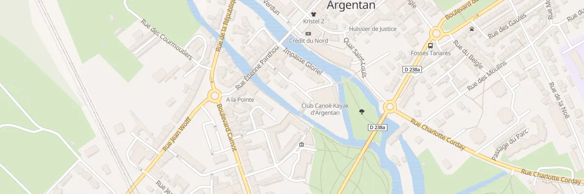 Plan du 10B Rue Etienne Panthou à Argentan