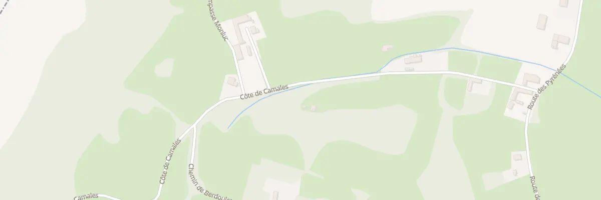 Plan du 4 Cote de Camales à Soublecause