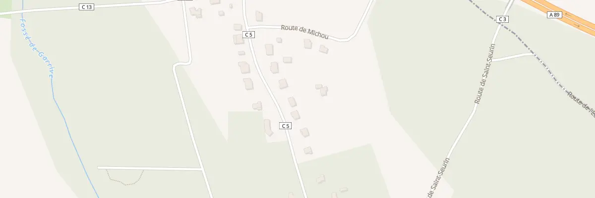Plan du 14 Rue Toussaint Louverture à Saint-Sauveur-de-Puynormand