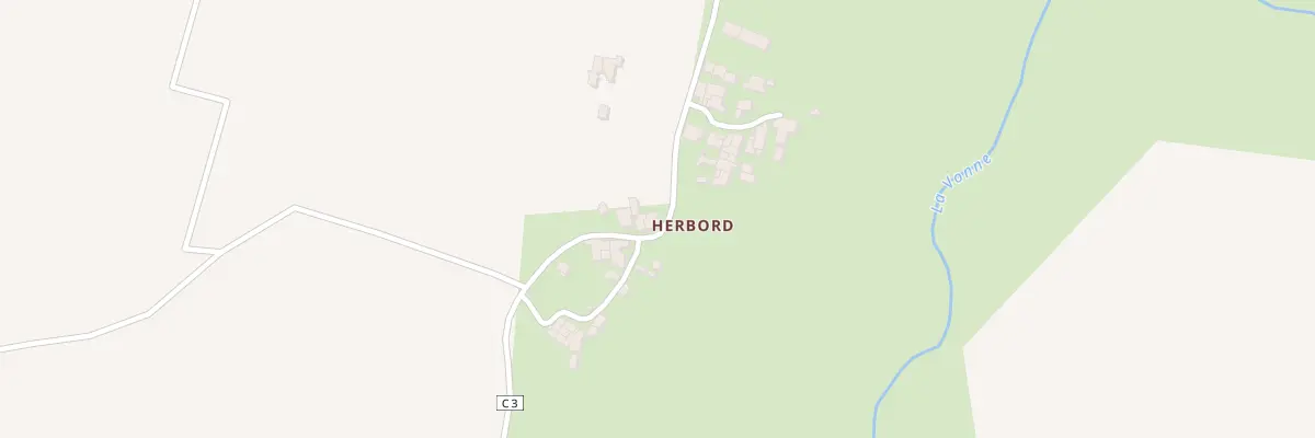 Plan du 4 Herbord à Sanxay