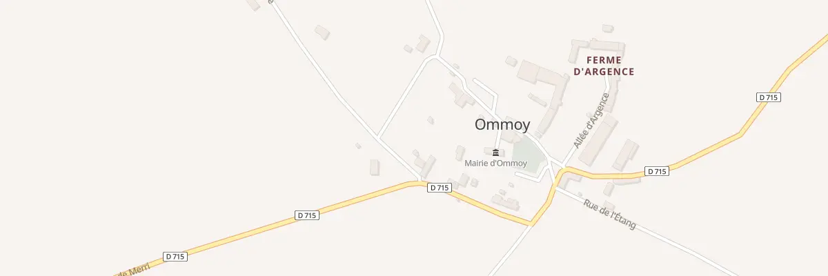 Plan du 2 Rue de la Vallerie à Ommoy