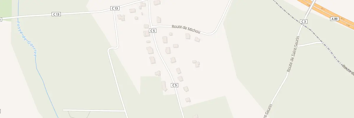Plan du 16 Rue Toussaint Louverture à Saint-Sauveur-de-Puynormand