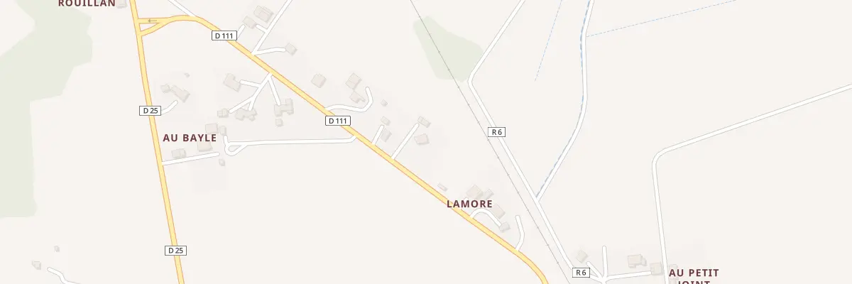 Plan du 5137 A Gaussan à Urgosse