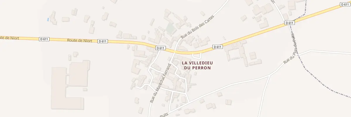 Plan du 34 Rte de Niort à Pamproux