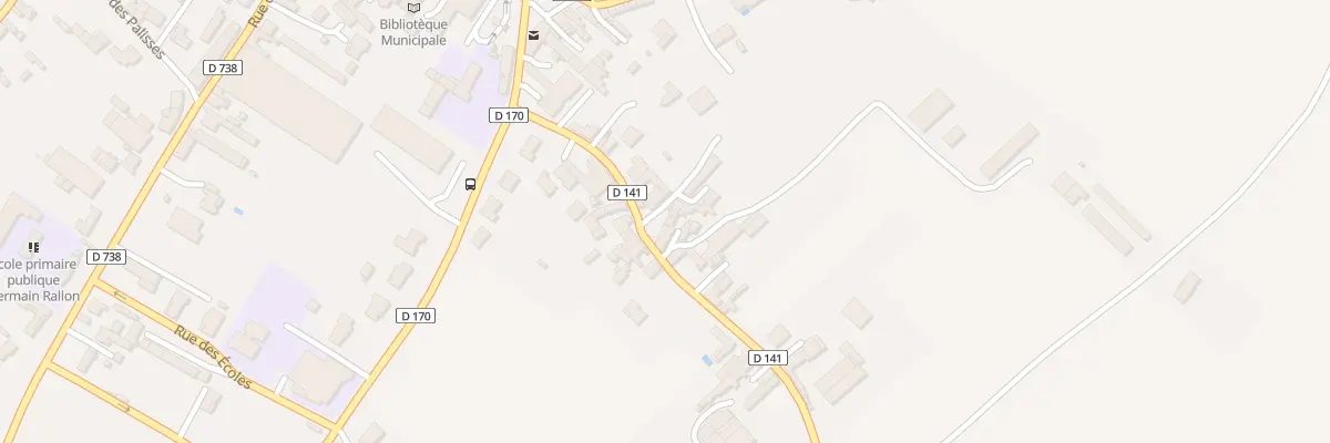 Plan du 25 Rue de la Roche à Thénezay