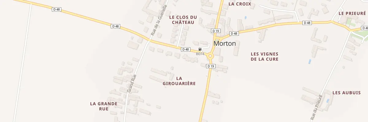 Plan du 7 Rue de la Girouarière à Morton