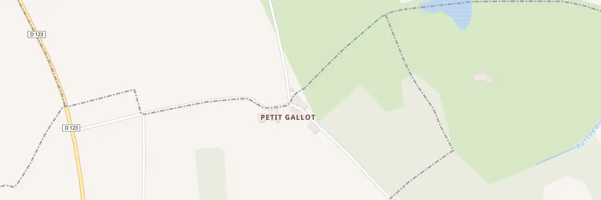 Plan du 42 Petit Galot à Saint-Philippe-d’Aiguilhe
