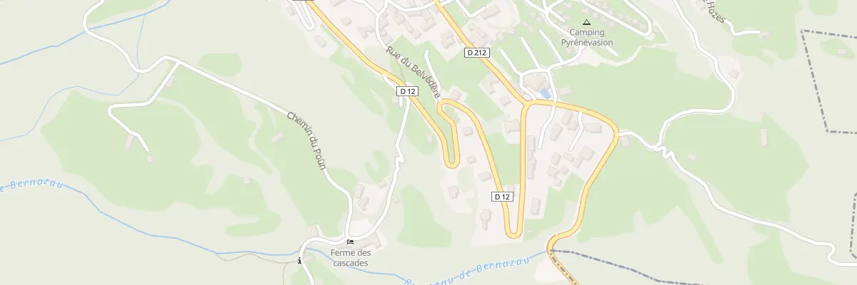 Plan du 1481 Rte de l’Ardiden à Sazos
