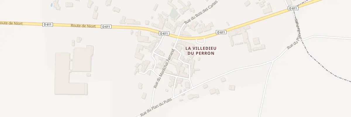 Plan du 5 Rue du Marechal Ferrand à Pamproux