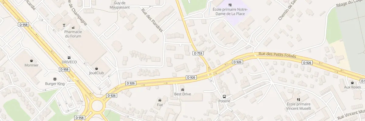 Plan du 5 Rue des Pyrénées à Argentan