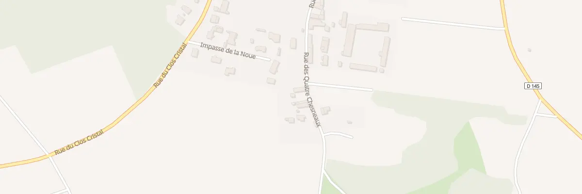 Plan du 10 Rue des Quatre Chesneaux à Souzay-Champigny