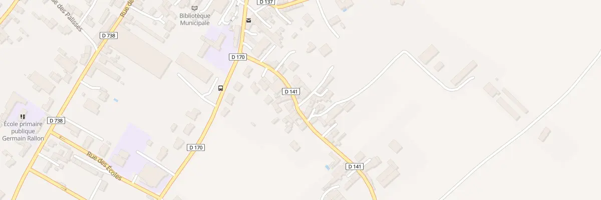 Plan du 17 Rue de la Roche à Thénezay