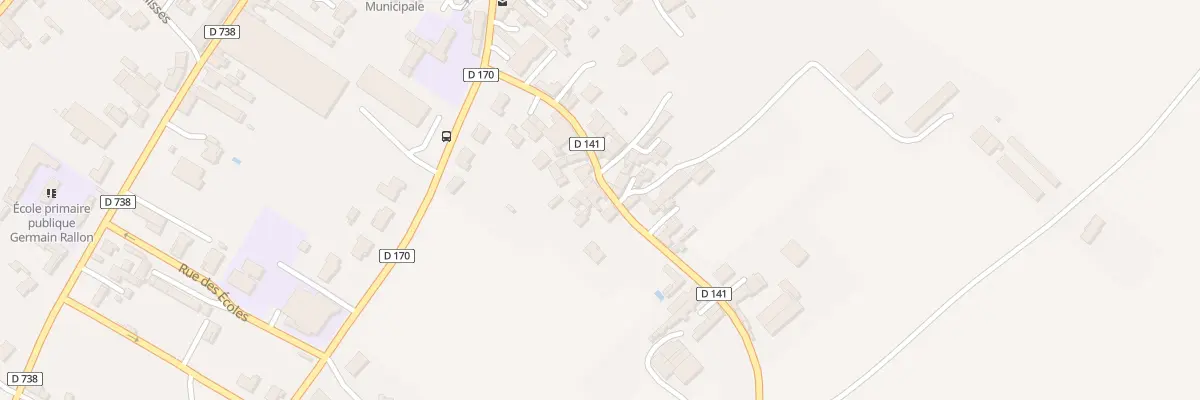 Plan du 16 Rue de la Roche à Thénezay