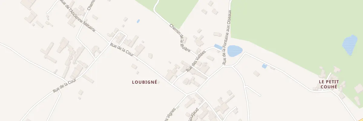 Plan du 3 Rue des Vallées à Exoudun