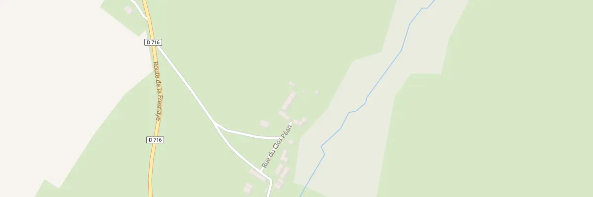 Plan du 90 Rue du Clos Péan à Bailleul
