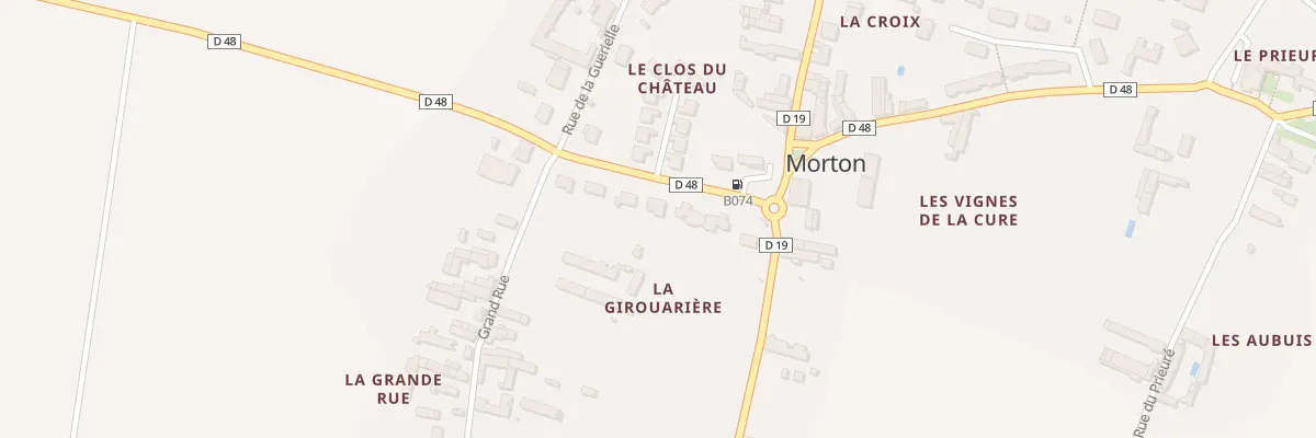 Plan du 9 Rue de la Girouarière à Morton
