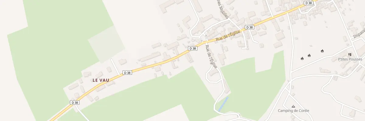 Plan du 3 Rue de Tennie à Conlie