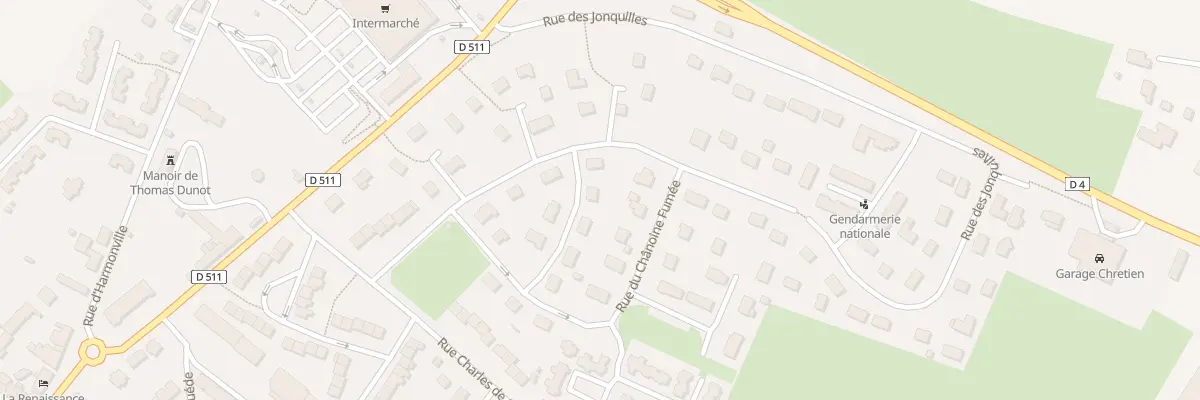 Plan du 14 Rue des Longs Champs à Saint-Pierre-en-Auge