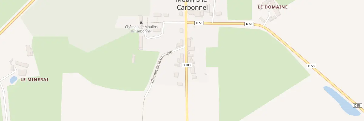 Plan du 20 Rue Saint Symphorien à Moulins-le-Carbonnel