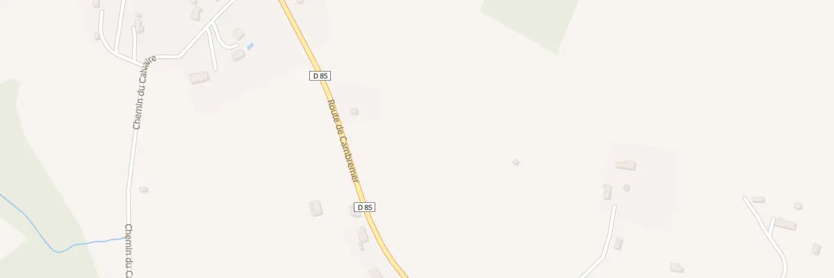 Plan du 21 Rte de Cambremer à Saint-Jouin