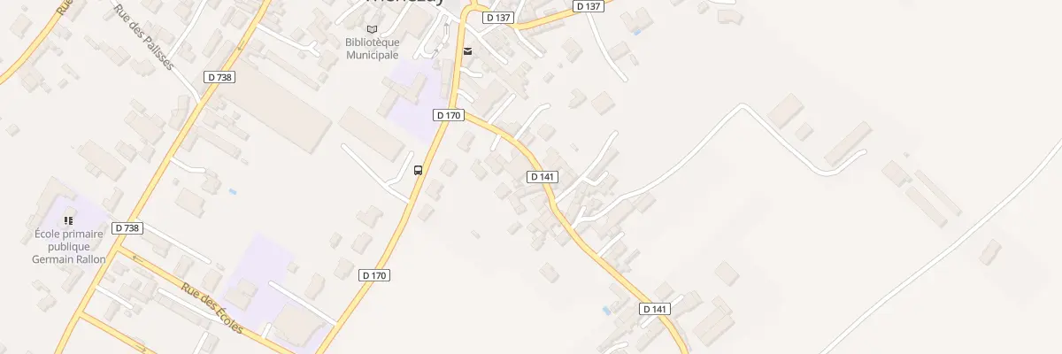 Plan du 8 Rue de la Roche à Thénezay