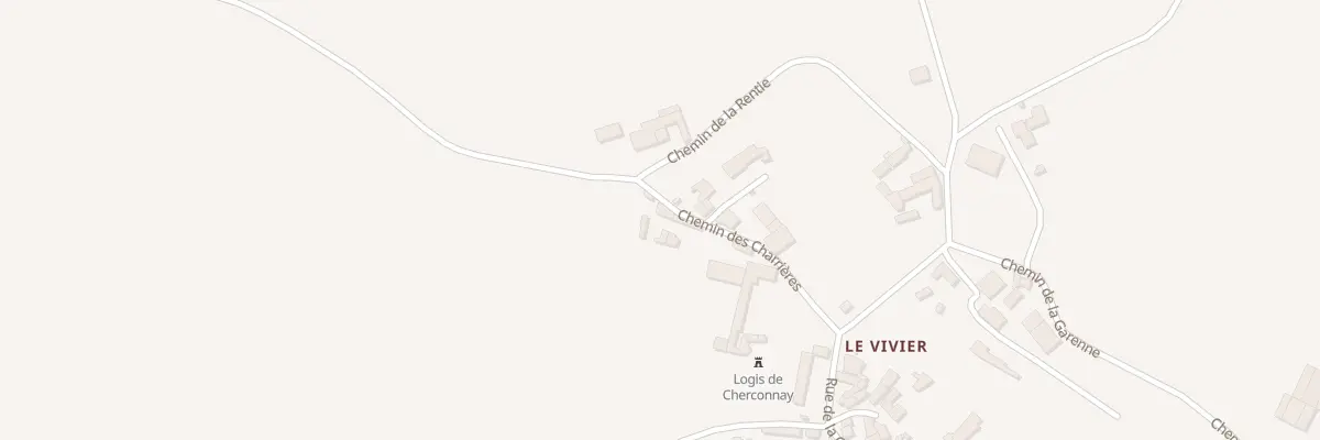 Plan du 3 Che des Charrières à Longré