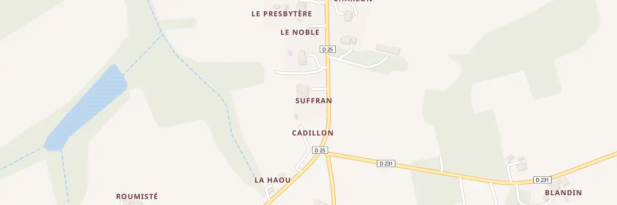 Plan du 5042 Suffran à Urgosse