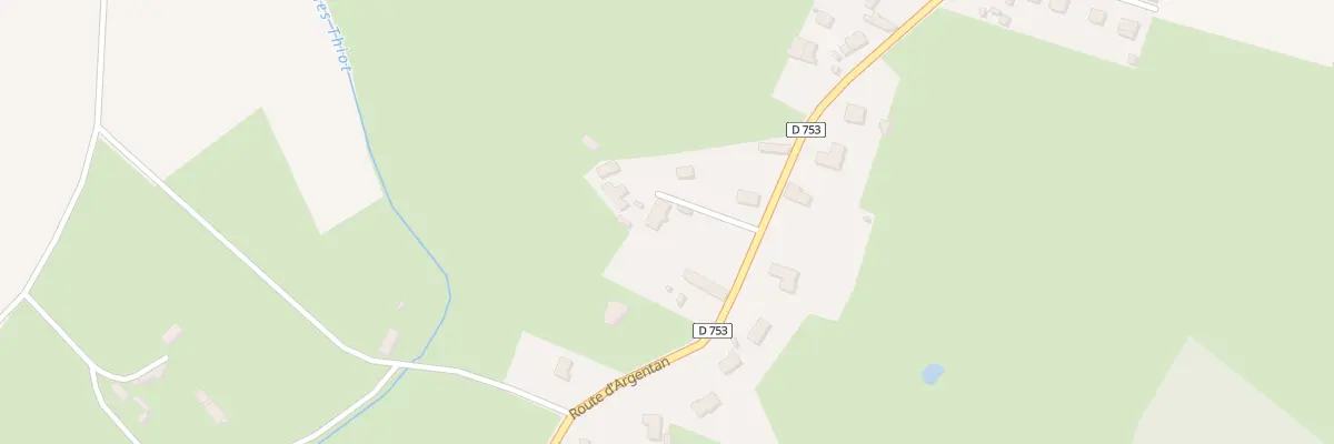 Plan du 5000 Les Buttes à Sévigny