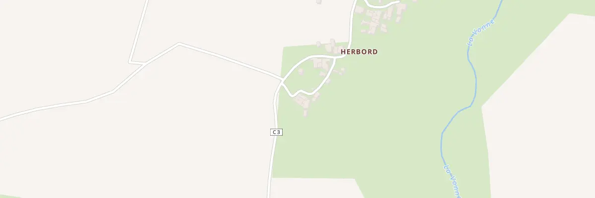 Plan du 5316 Herbord à Sanxay