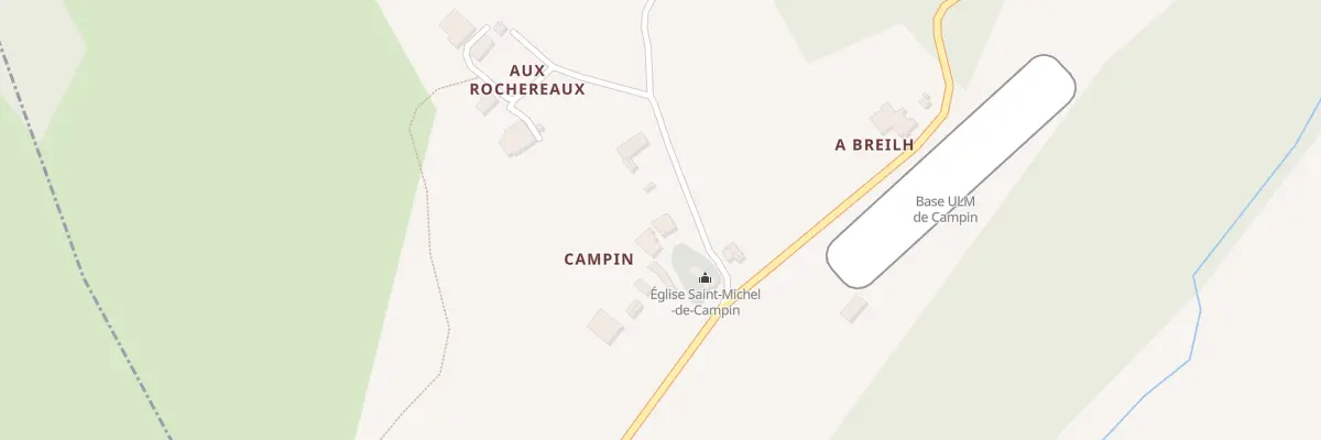 Plan du 87 Che du Campin à Grignols