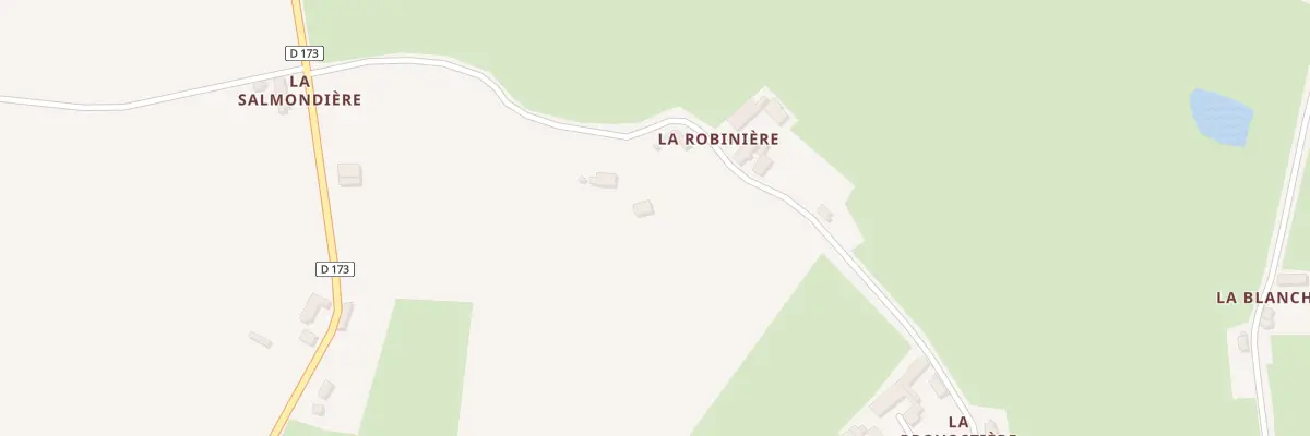 Plan du 6 La Haute Robiniere à Sougé-le-Ganelon