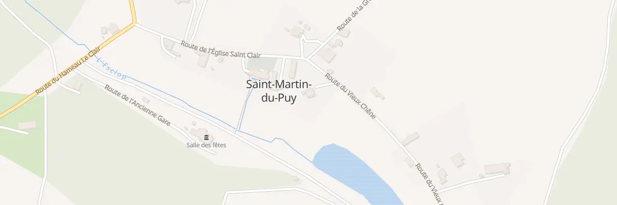 Plan du 5099 Le Bourg à Saint-Martin-du-Puy