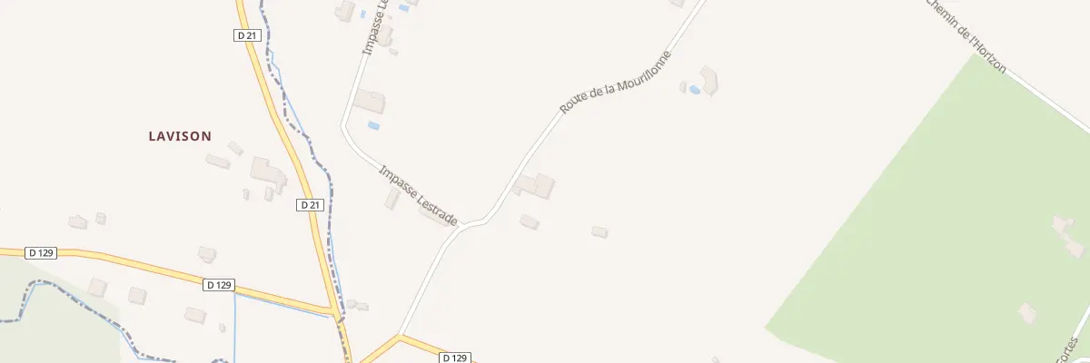 Plan du 1 Blanchard à Saint-Sève