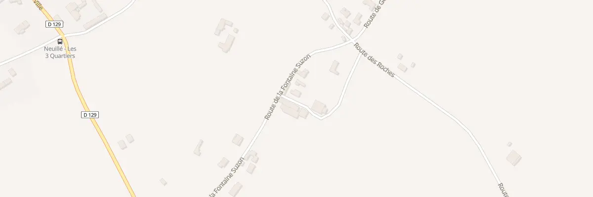 Plan du 17 Rte de la Fontaine Suzon à Neuillé
