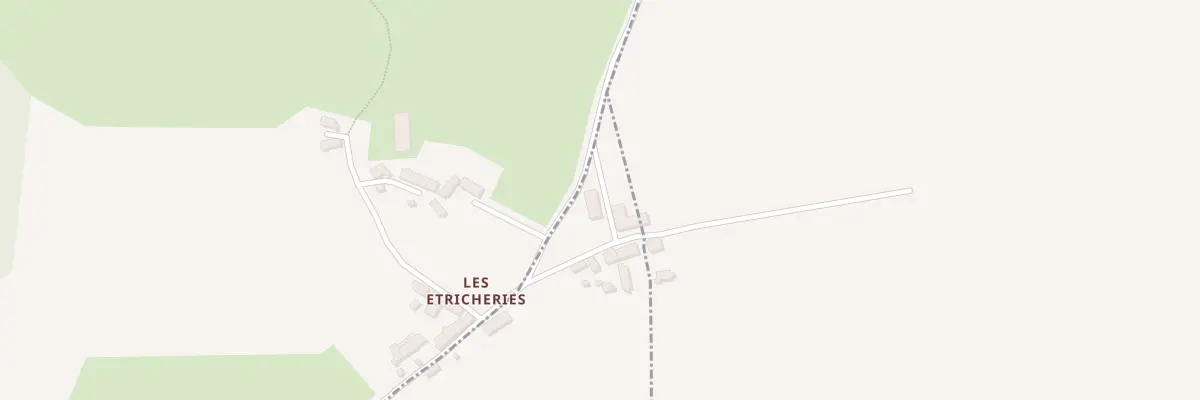 Plan du 5041 Les Etricheries à Montreuil-le-Chétif