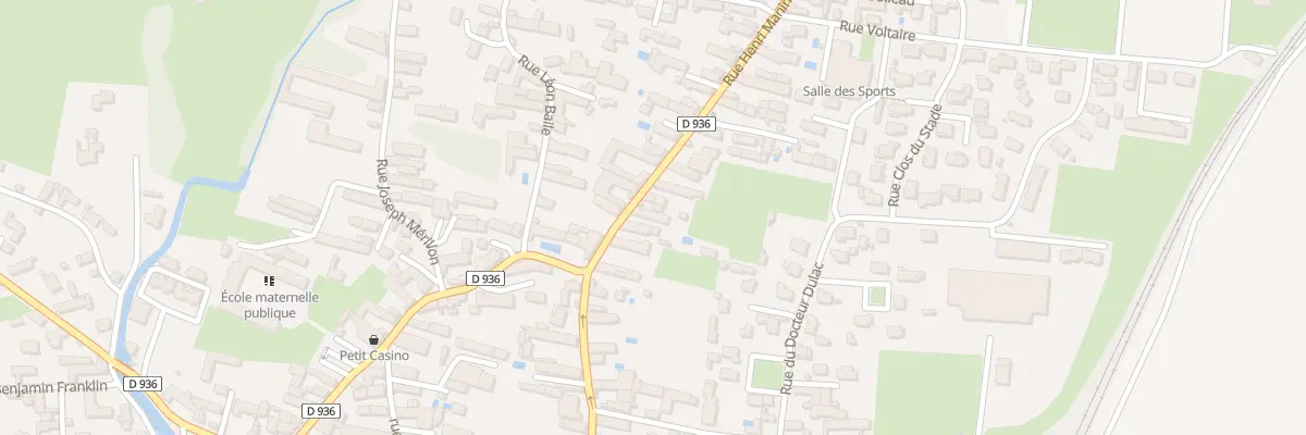 Plan du 8 Rue Henri Maninat à Ossun