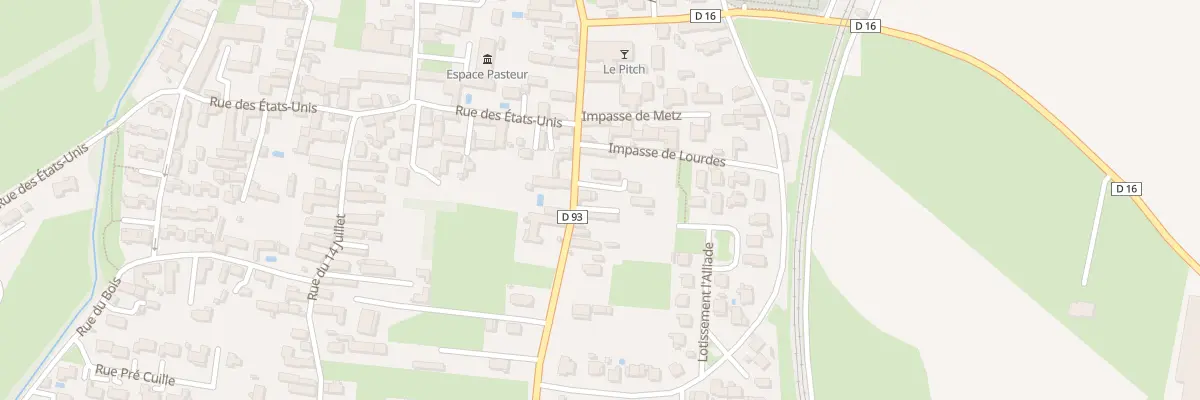 Plan du 7 Rte de Lourdes à Ossun