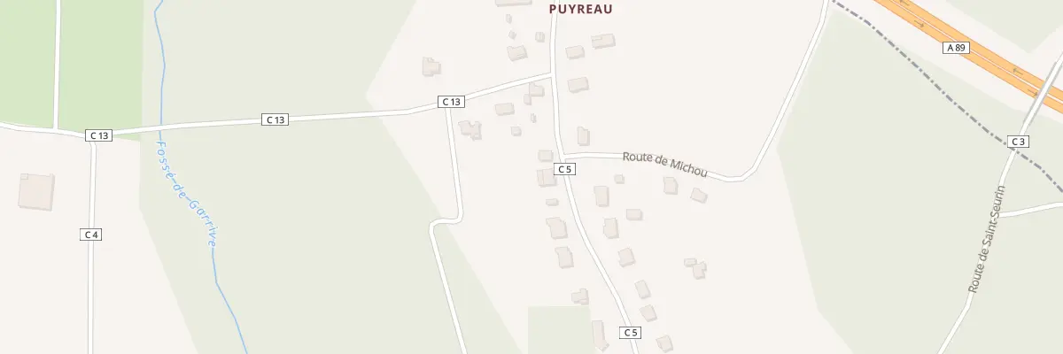 Plan du 6 Rte de Puyreau à Saint-Sauveur-de-Puynormand