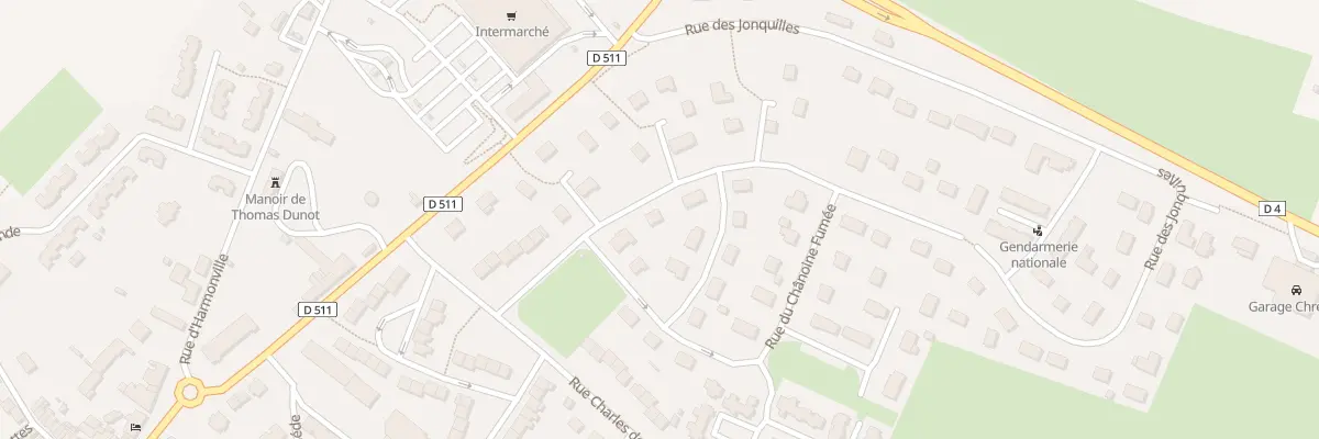 Plan du 4 Rue du Président Coty à Saint-Pierre-en-Auge
